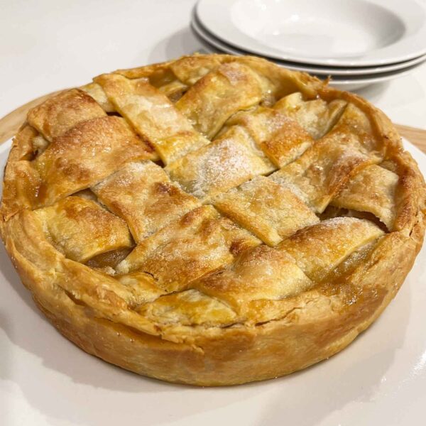 Apple Pie with Shortcrust Pastry Sheets