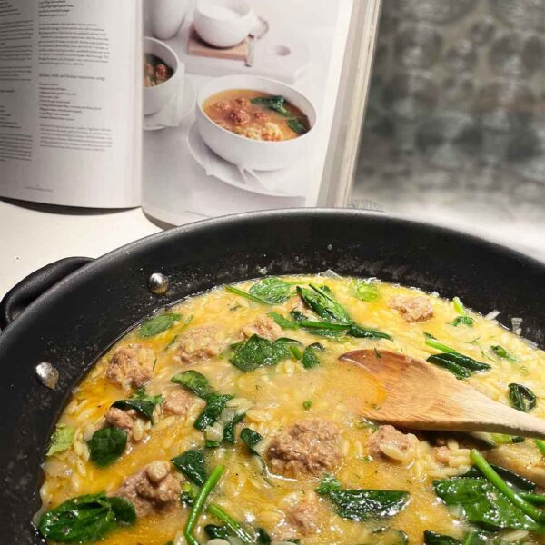 Spicy Lamb and Risoni Soup